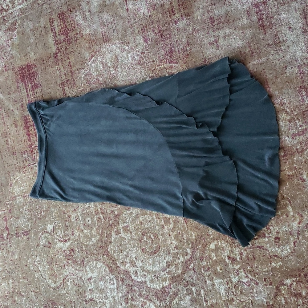 West of Melrose High-Low Maxi Skirt XS